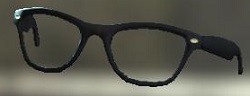 Black rim glasses